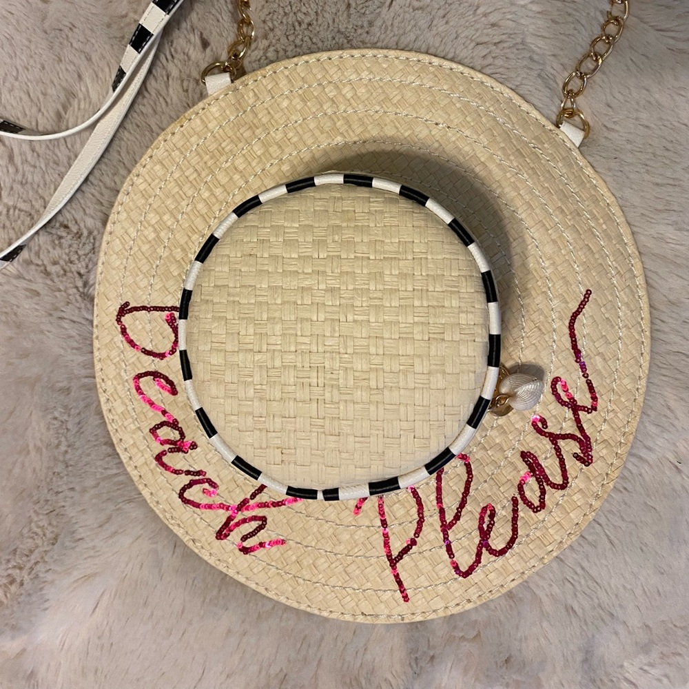 Betsy Johnson Beach please crossbody purse